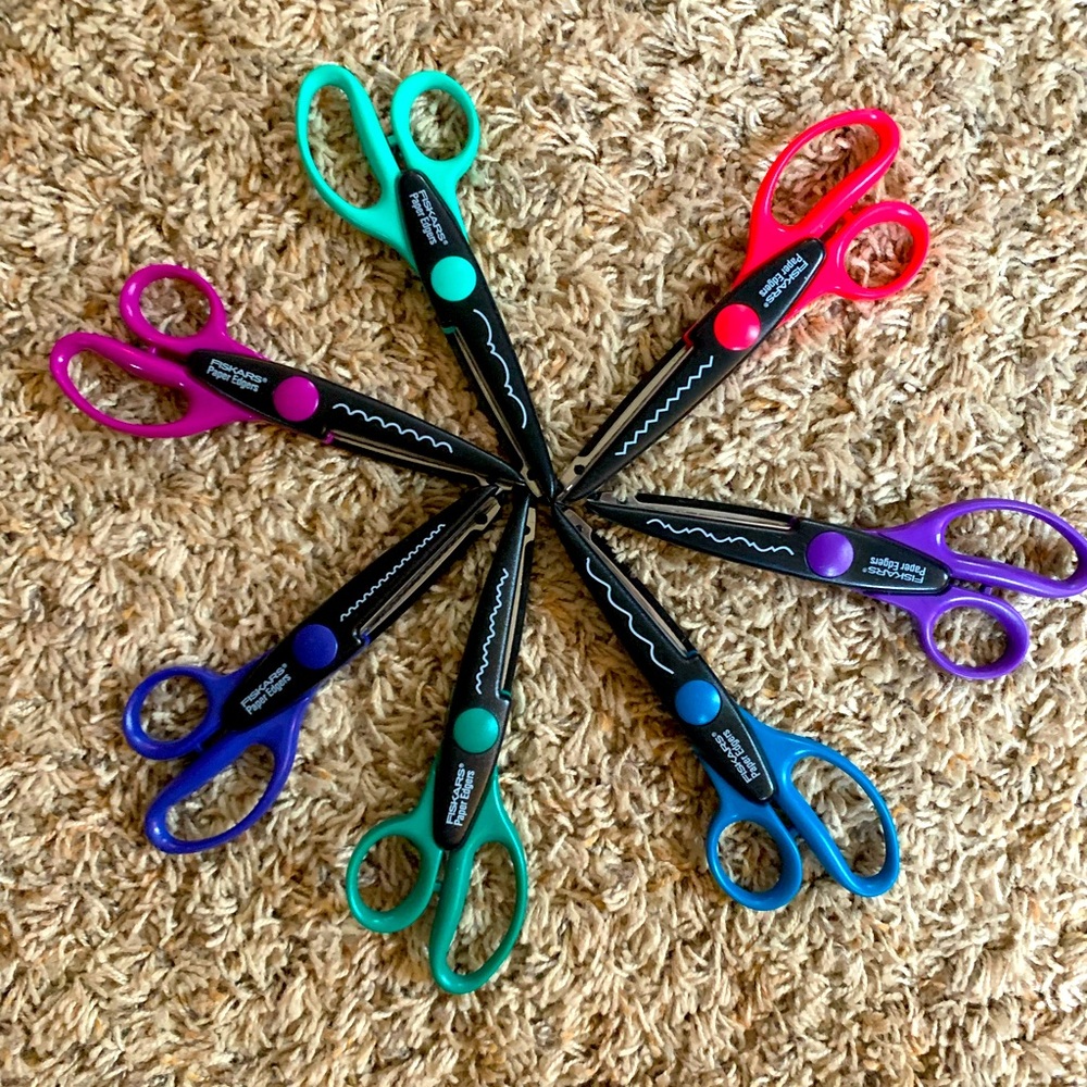 Friskers Craft Scissors Set - set of 7
